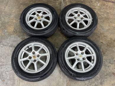 Rim second 14 axia siap tayar viva axia bezza