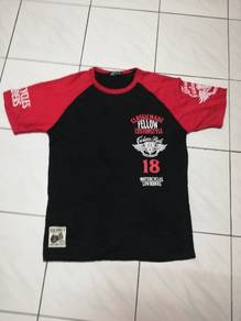 T-Shirt Raglan MOTORCYCLES LOW RIDERS Like New
