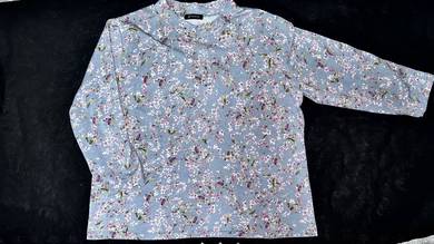 Vintage Floral Mock Neck Top(Bundle)