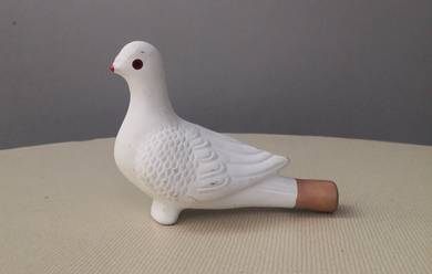 Ceramic bird whistle