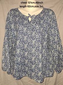 floral print blouse 