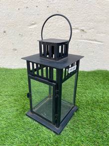 YE67C Bekas Lilin Besi 35cm IKEA BORRBY Lantern