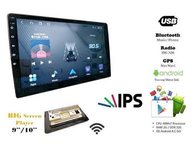 Android 9'' 4g gps big screen player, 2+32 gb
