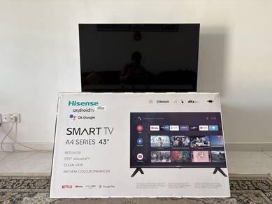Jual TV jenama Hisense Androidtv 43”