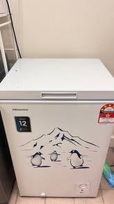 Freezer hisense 128L