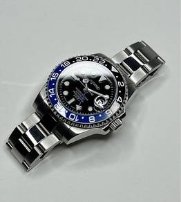 Custom Seiko Mod 40mm GMT Batman Batgirl