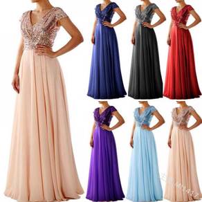 Sequin wedding evening prom dress gown RBP1310