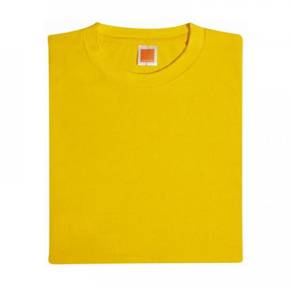 Tshirt Plain Short Sleeve OrenSport CT 7104 Yellow