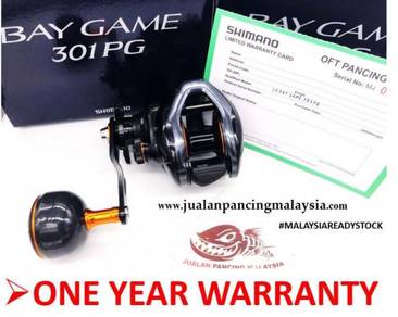 Shimano 2020 baygame 301pg baitcasting reel