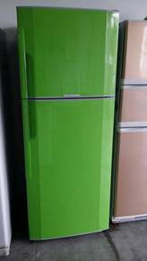 Fridge Green Toshiba Peti Sejuk Ais Refrigerator