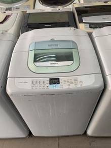 Refurbish 10kg Automatic Hitachi Mesin Top Load