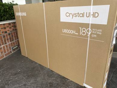 75’’ Smart Tv Crystal U8000H Samsung