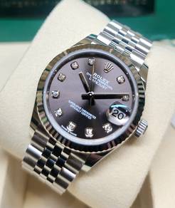 Brand New Rolex Datejust 31mm 278274G Grey Diamond