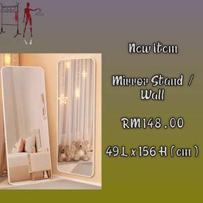 Cermin Butik Satu Badan ( Stand / Gantung )