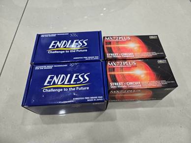 Endless MX72+ Brake Pad Supra 3.0 RZ BMW Z4 M340