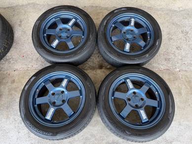 Rim te37 magblue made in thailand like new 15 inch