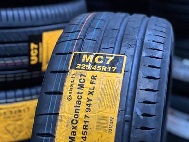 Tayar Baru 225 45 17 Continental MaxContact MC7