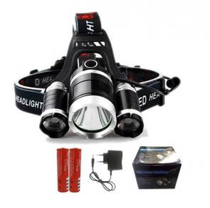15000LM Head Light LED Fishing Bicycle Camping