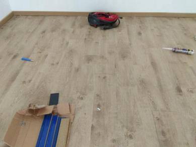 LANTAI VINYL FLOOR l khidmat lantai vinyl