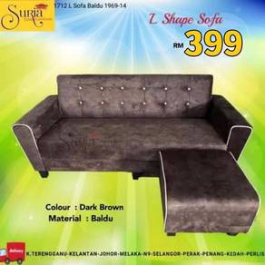 Sofa 3 Seater dan stool 