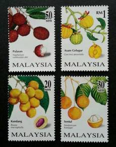 Mint stamp Fruits Malaysia 1998