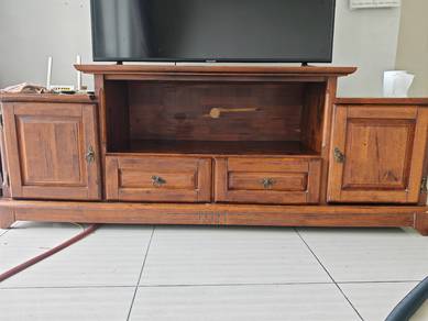 Solid wooden TV cabinet 6ft 