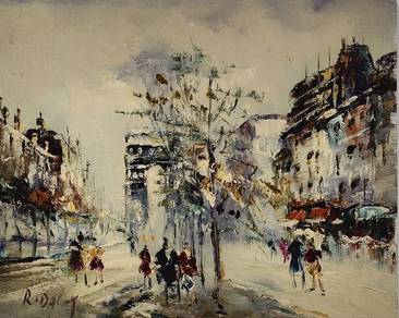 Parisian Arc – Oil Painting I