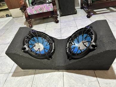 Dual 12inch subwoofer with box