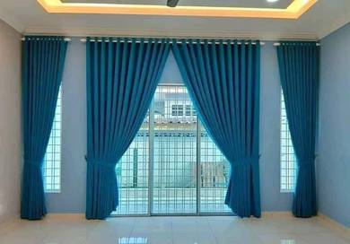 SUPPLY INSTALL CURTAIN HOME l pasang langsir rumah