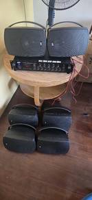 Jdm karaoke ampifier and speaker set