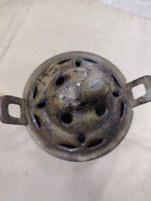old brass pot