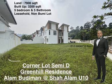 Semi-Detached House For Sale in Shah Alam,SGR