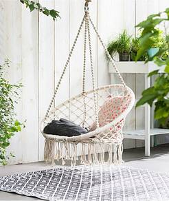 Hanging Rope Chair Egg Swing Hammock Kerusi Hang