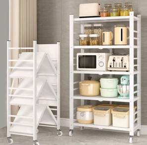 RAK RODA SOLID - Boleh Berlipat 5 Tier