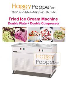 Double Fried Ice Cream Machine Panasonic Compresso