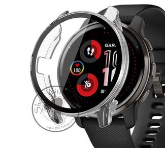 Garmin Venu 2 PLUS PC Cover With Tempered Glass