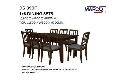 8 Seaters Dining Set DS890F
