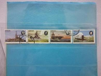 1976 Eynhallow Scotland Stamp Bicentennial USA