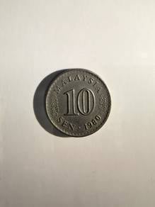 10 sen 1980's