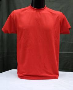 Jual Baju Microfibre Kolar Bulat Tangan Pendek