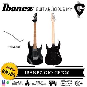 Ibanez GIO GRX20-BKN (HH) Tremolo Electric Guitar