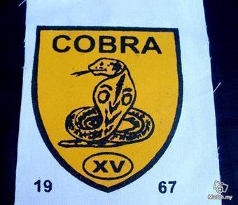 COBRA XV Original Patch 1967 - Rugby Club