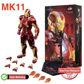 ZD Toys Original Iron Man Mk11 Marvel legends Aven