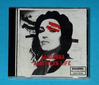 MADONNA - AMERICAN LIFE Cd (BACK COVER MISSING)