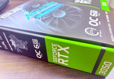 ASUS Dual GeForce RTX 3050 OC Edition 6GB GDDR6