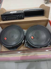 CD player and Speaker