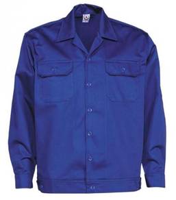 Baju Jaket Pekerja Worker Jacket TC Drill Button