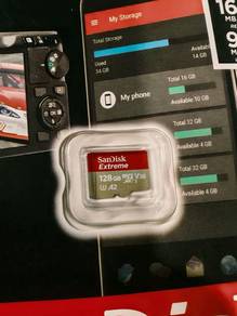 SanDisk Extreme 128GB microSDXC A2 V30 β 100% Orig