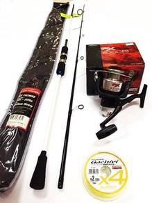 Seahawk cross wave rod combo shimano fx 4000 reel
