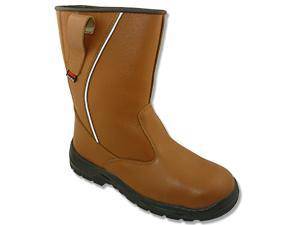Safety Shoe Rhino High Pull Brown Reflect TP9200SP
